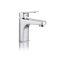 Via Chrome Two-handle Low Arc Bathroom Faucet