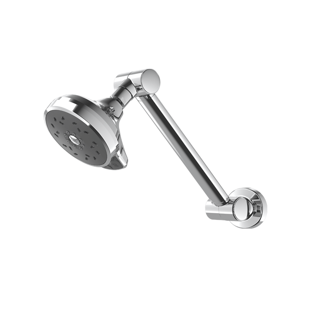 Renewal Chrome Five-Function 4.5" Diameter Spray Head Handshower