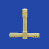 Roller ceramic plunger