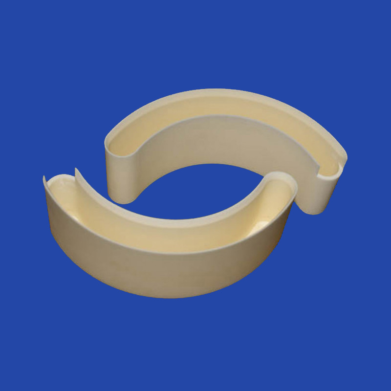 Alumina ceramic trough