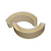 Alumina ceramic trough