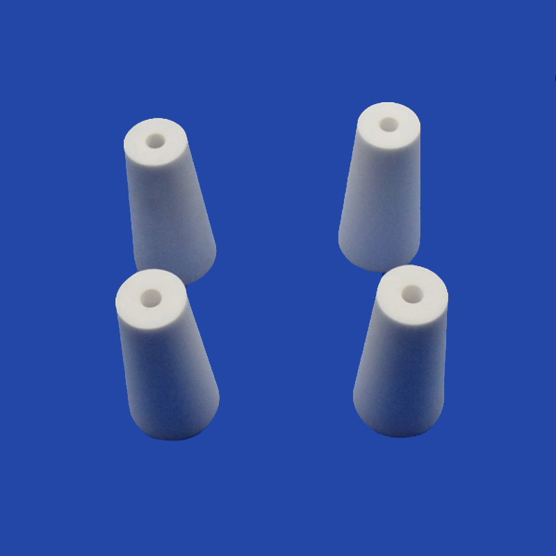 Conical ceramic tube