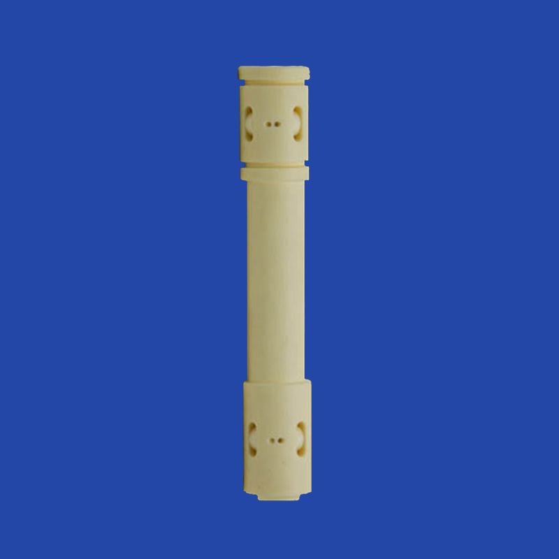 Roller ceramic plunger